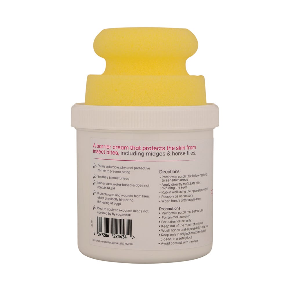 HY Horse HyHEALTH STOP THAT ITCH Protective Barrier Cream With Circular Sponge