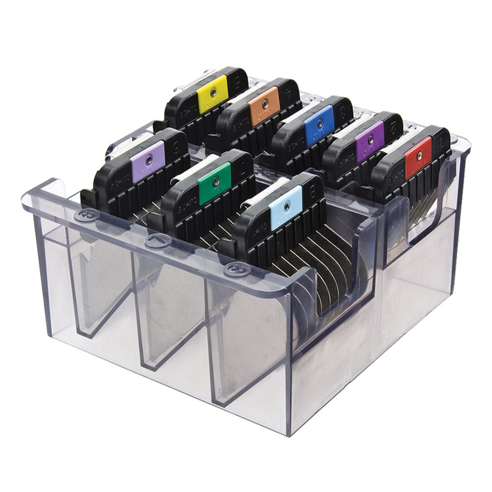 Wahl Horse Stainless Steel Competition Comb Set In Container For Blades