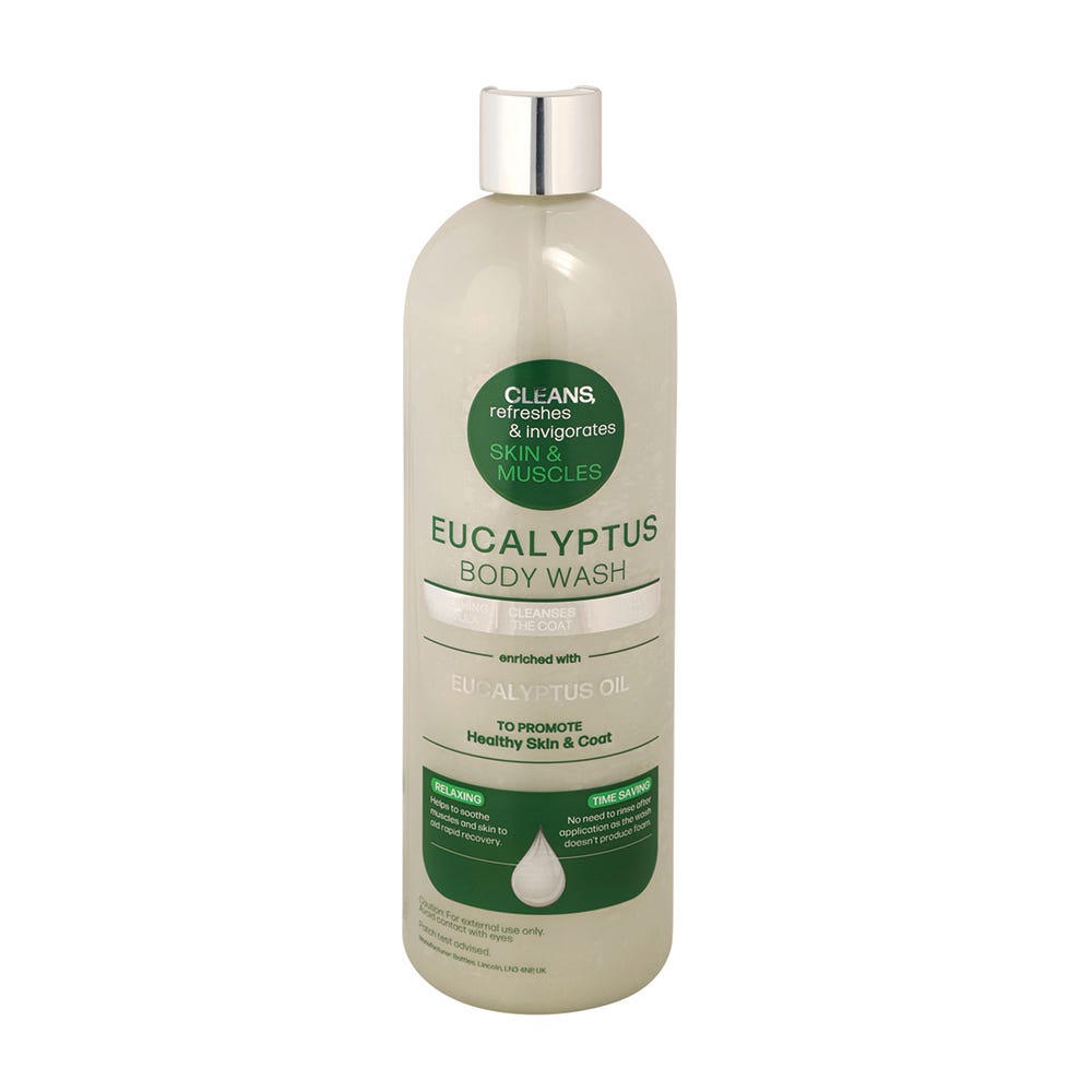 HY Horse Magic Refresh Eucalyptus Wash by Equestrian for Skin and Coat Care