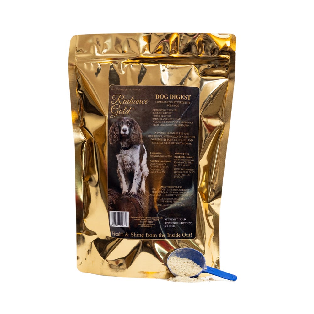 Radiance Gold Dog Digest Supplement For Canine Gut Health and Digestion