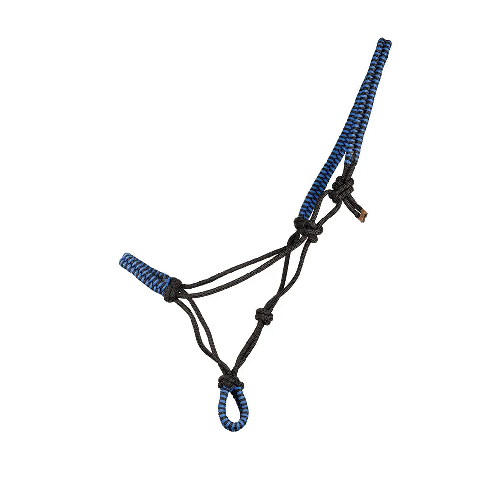 HY Horse Equestrian Double Braid Rope Halter for Better Control
