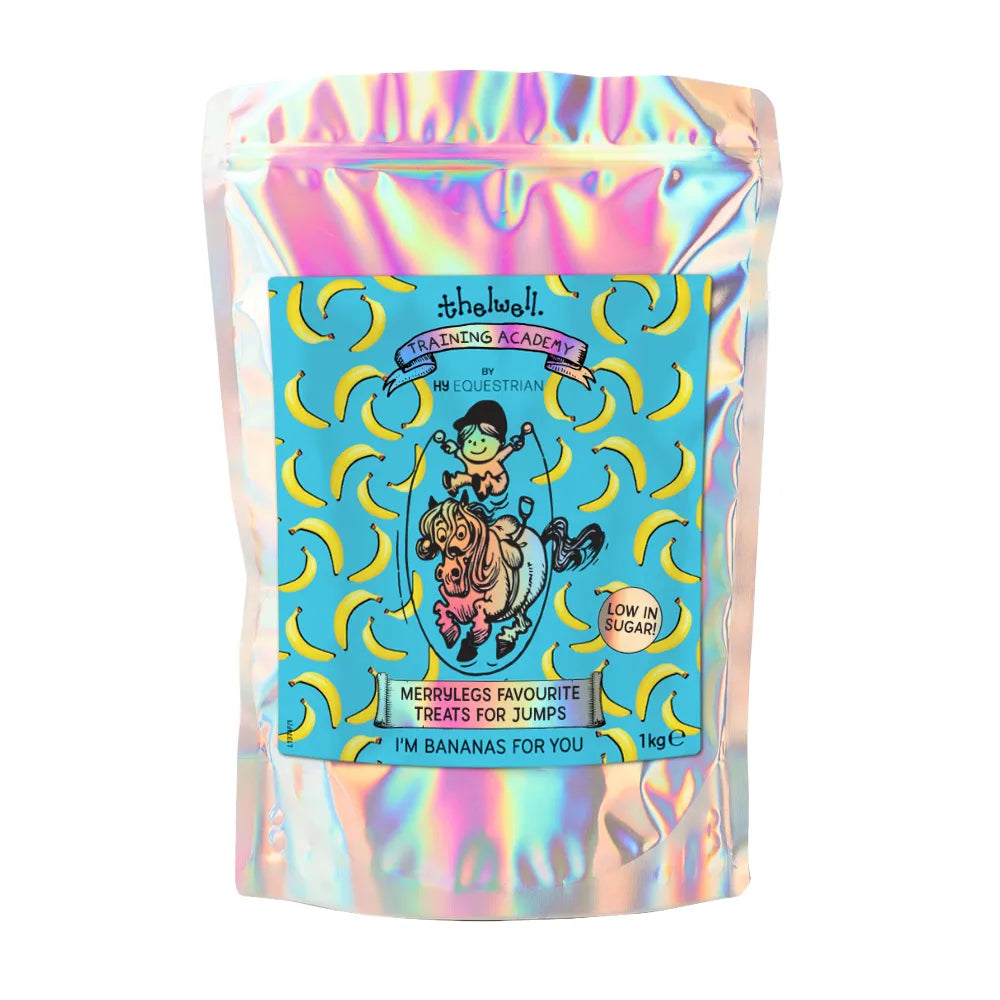 HY Equestrian Thelwell Ponio Banana Chip Cookies Pony Treats Natural