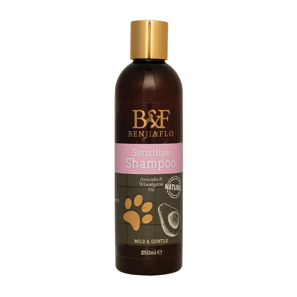 HY Benji & Flo Sensitive Shampoo for Dogs with Natural Ingredients