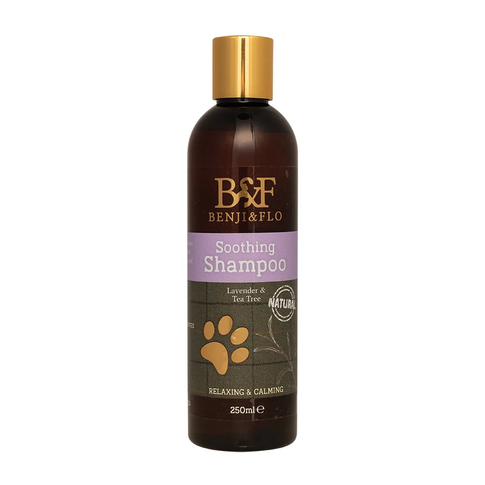 HY Benji & Flo Soothing Shampoo for Dogs with Lavender and Tea Tree Oil