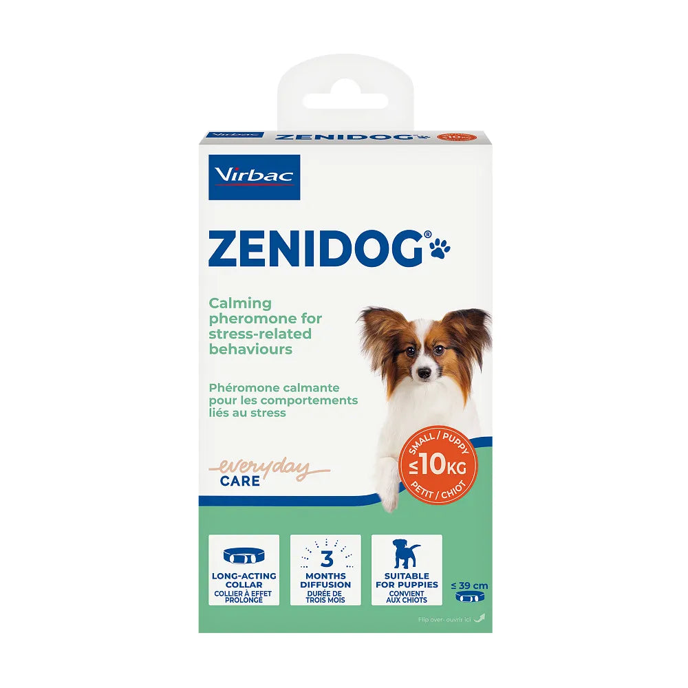 Virbac Zenidog Calming Collar for Dogs  Reduces Stress Behaviours