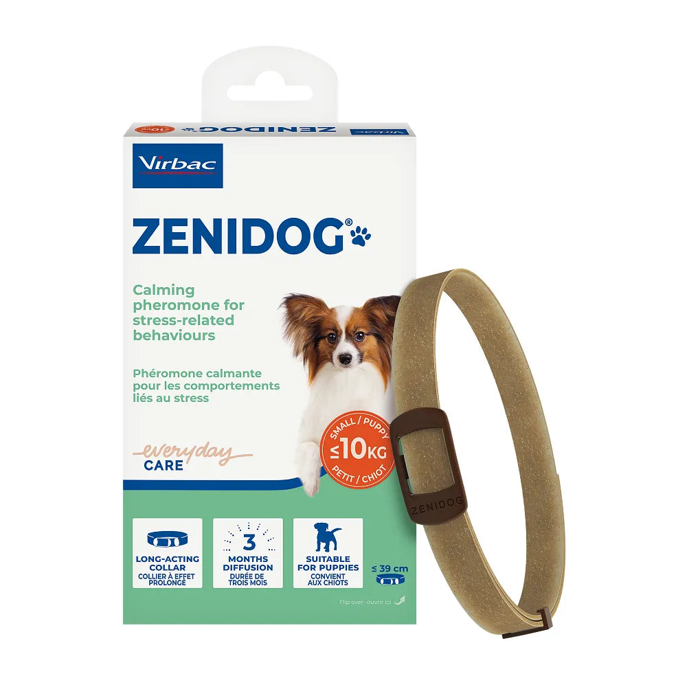 Virbac Zenidog Calming Collar for Dogs  Reduces Stress Behaviours