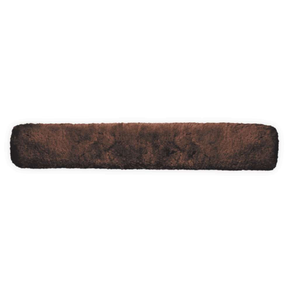 KM Elite Dressage Girth Sleeve #colour_brown