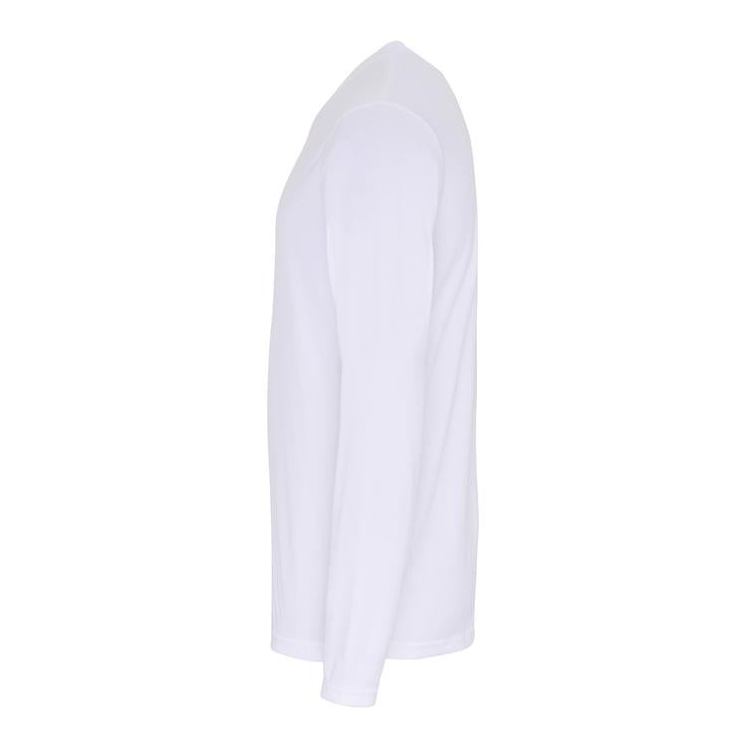 TriDri Long Sleeve Performance T-Shirt Lightweight Wicking Fabric Crew Neck