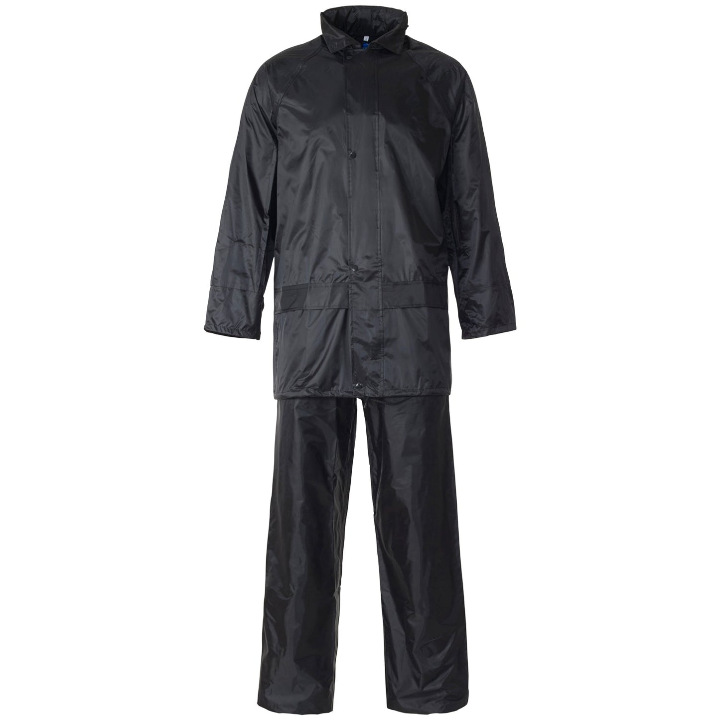 Supertouch Lightweight Polyester PVC Rainsuit Waterproof Jacket Trousers
