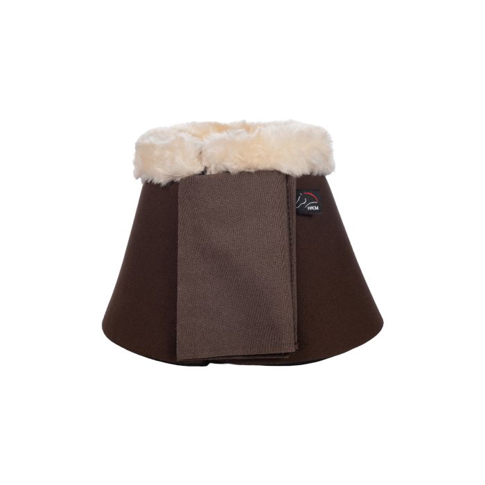 HKM Padded Over Reach Boots -Comfort Softopren #colour_dark-brown