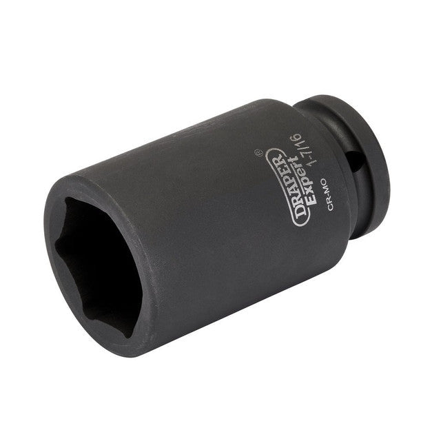 Draper Expert 1.7/16" Deep Impact Socket 3/4" Drive Chrome Molybdenum