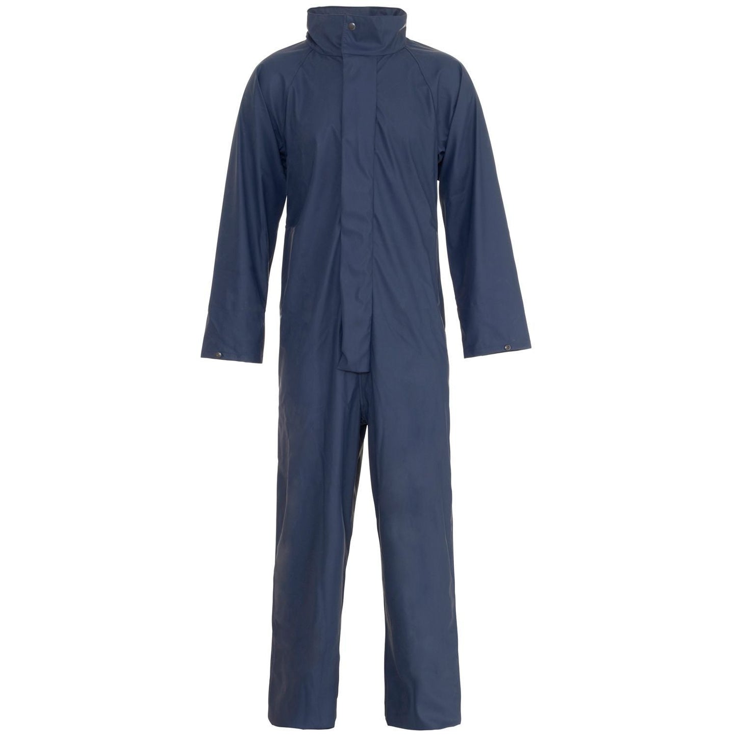 Stormflex Navy PU Coverall Lightweight Waterproof Breathable + Reflective Tape