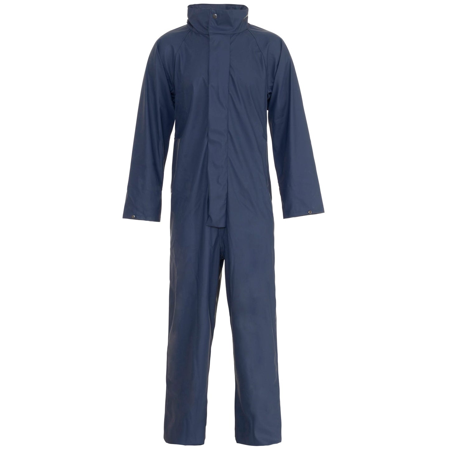 Stormflex Navy PU Coverall Lightweight Waterproof Breathable + Reflective Tape