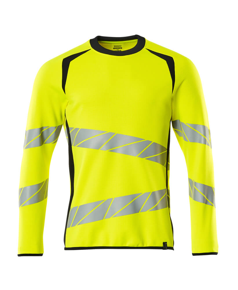 Mascot Accelerate Hi-Vis Modern Fit Sweatshirt with Reflective Strips