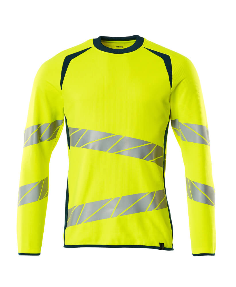 Mascot Accelerate Hi-Vis Modern Fit Sweatshirt with Reflective Strips