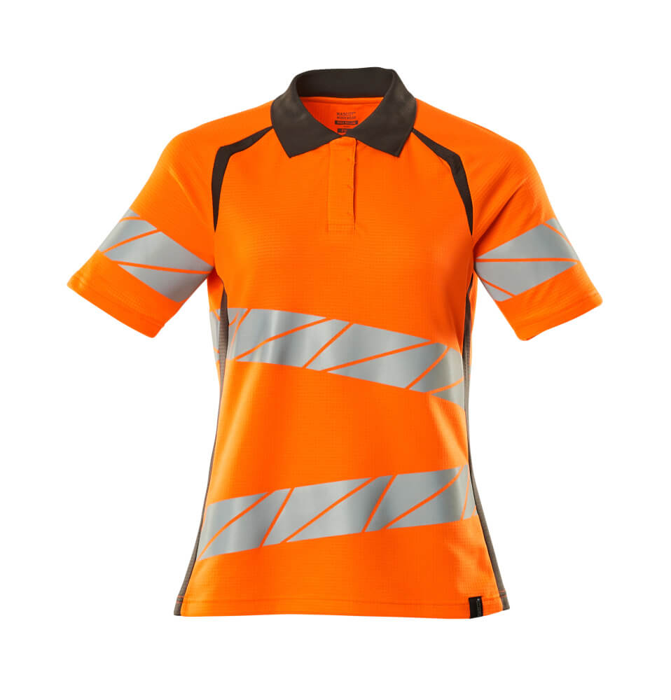 Mascot Accelerate Safe Ladies Fit Polo Shirt Hi-Vis Reflective Modern Design