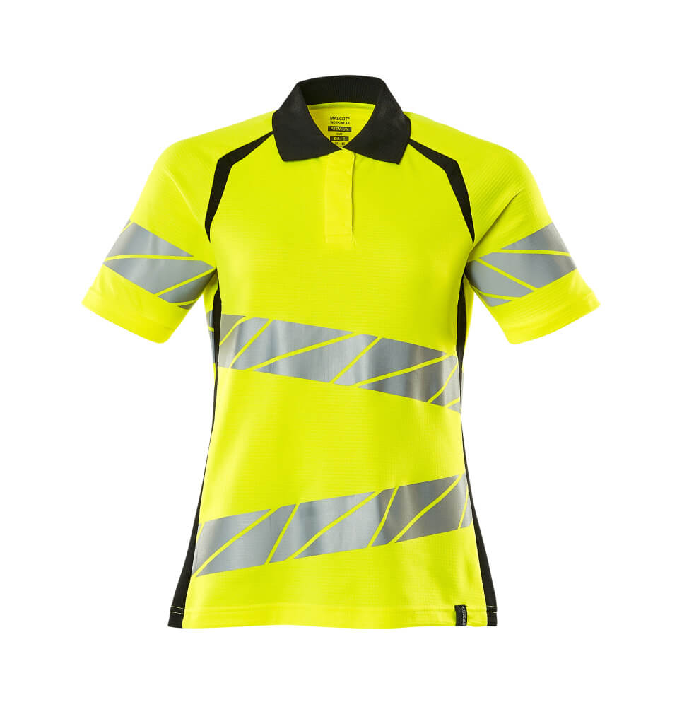 Mascot Accelerate Safe Ladies Fit Polo Shirt Hi-Vis Reflective Modern Design