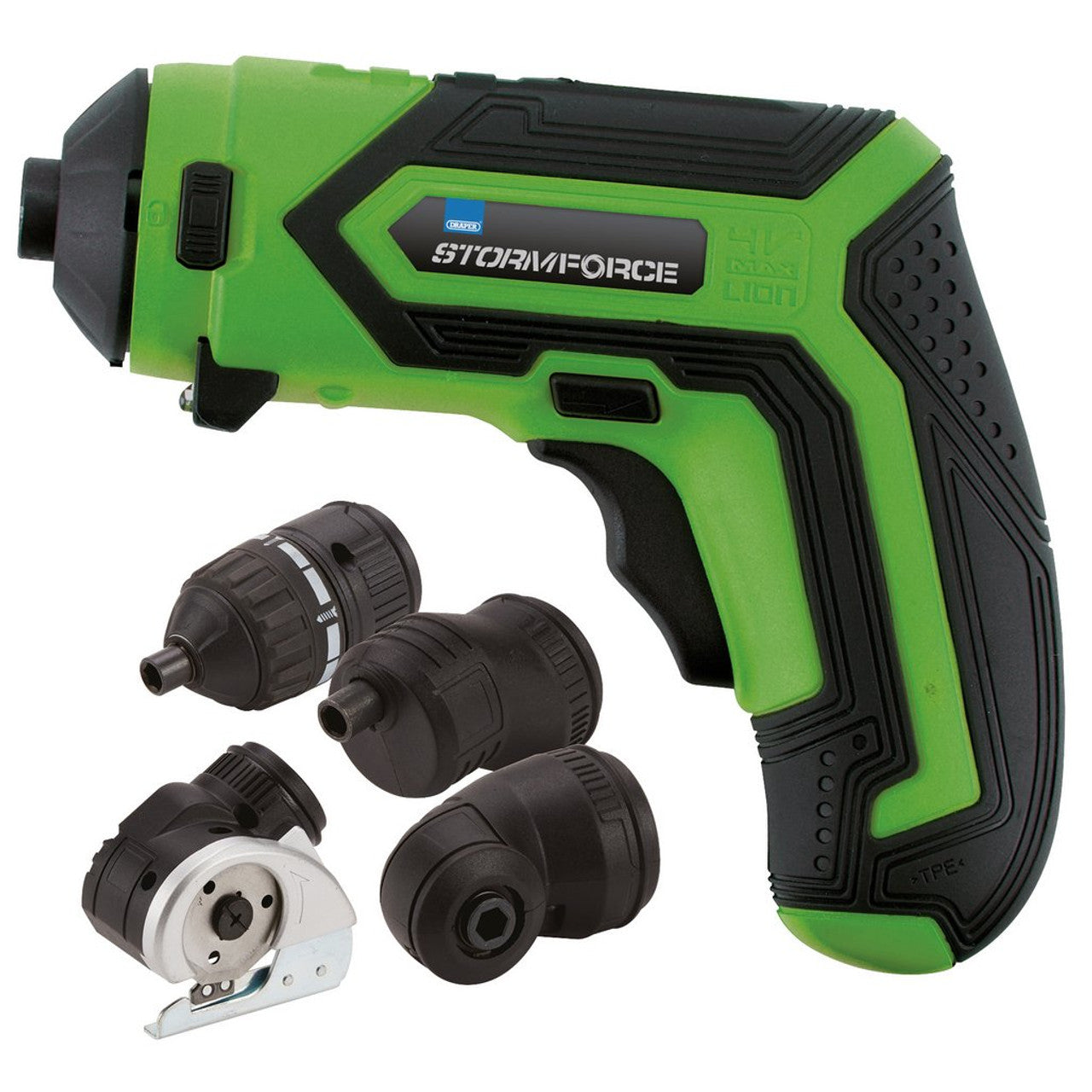 Draper Tools Storm Force 4V Multifunction Screwdriver & Cutting Tool 28 Bits