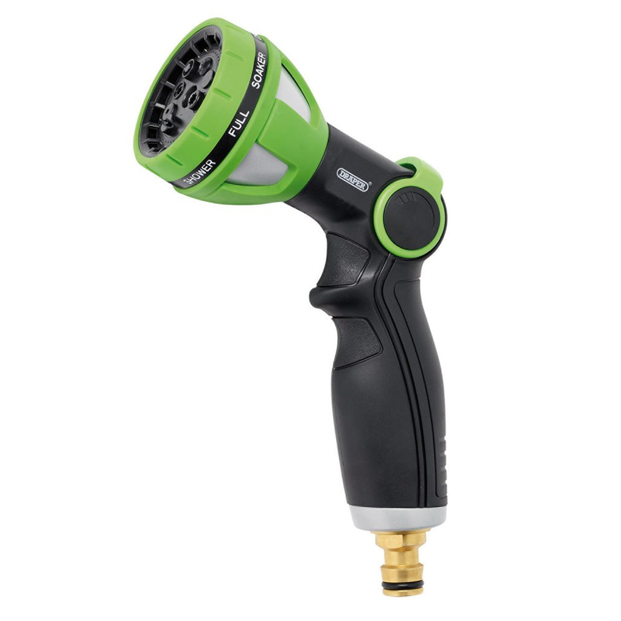 Draper Tools 8 Pattern Spray Gun with Thumb Control and Ergonomic Grip