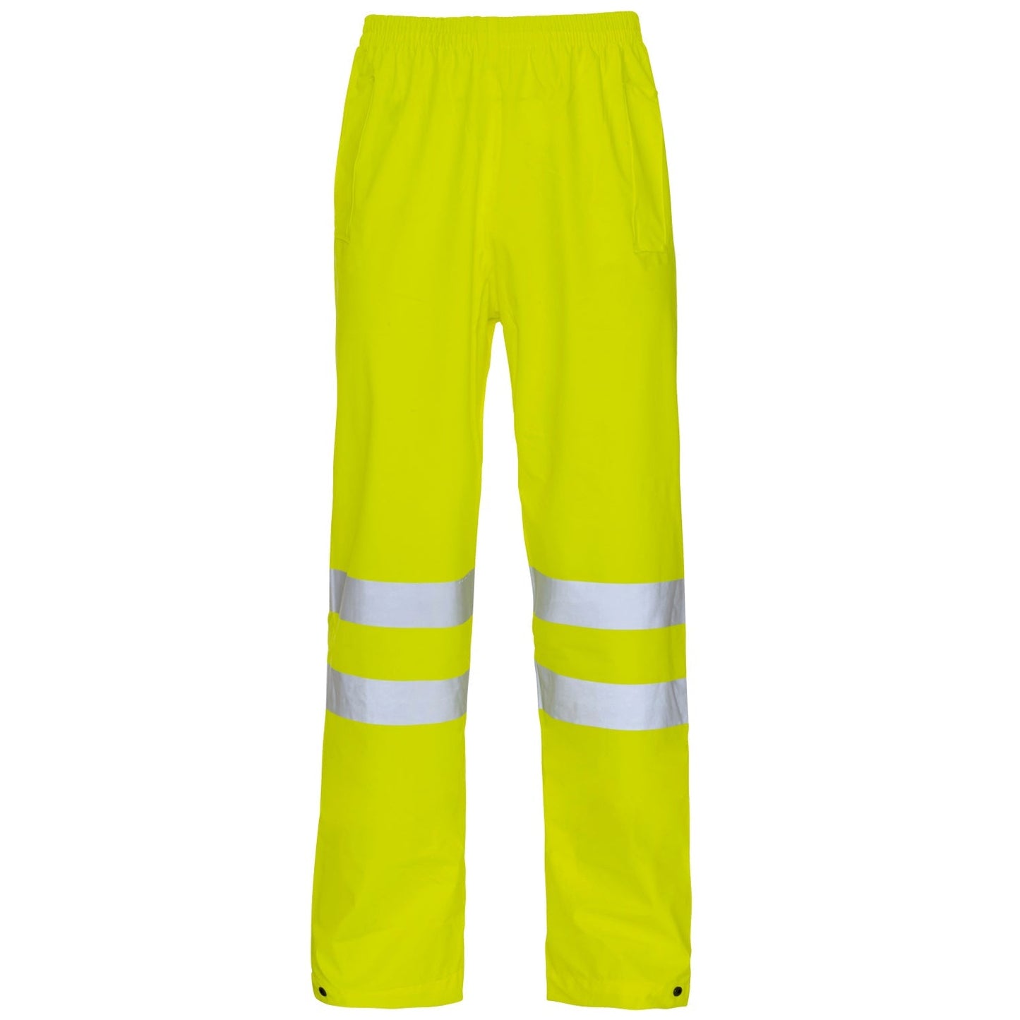 Stormflex Yellow PU Trousers with Knee Band Breathable Water-Resistant Gear