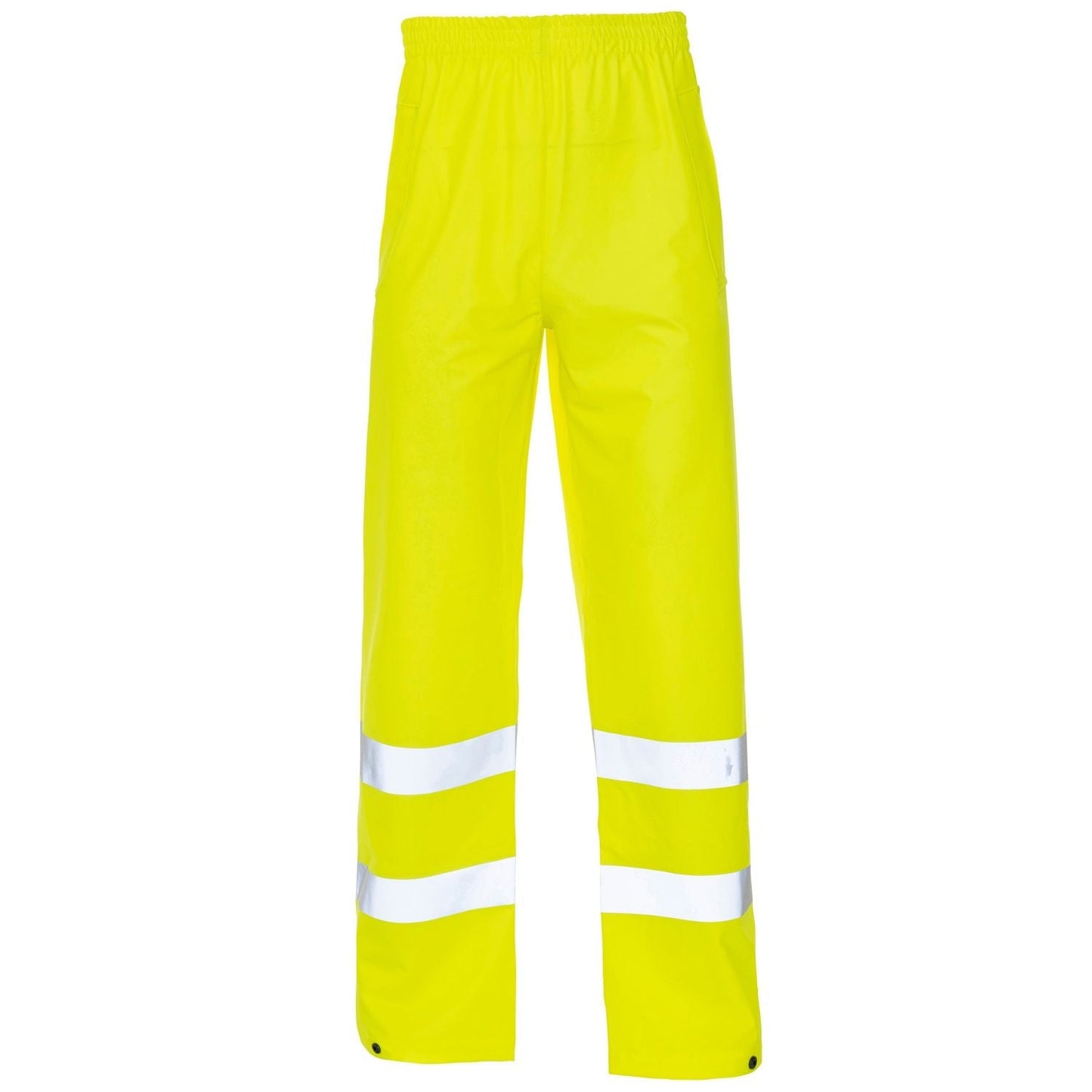 Stormflex Yellow PU Trousers with Ankle Band, Breathable, Water-Resistant