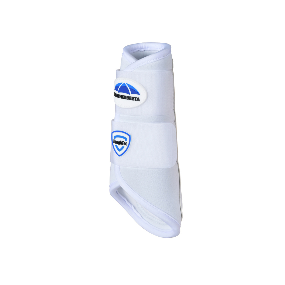 Weatherbeeta Tough-Tec Prime Brushing Boots #colour_white-white