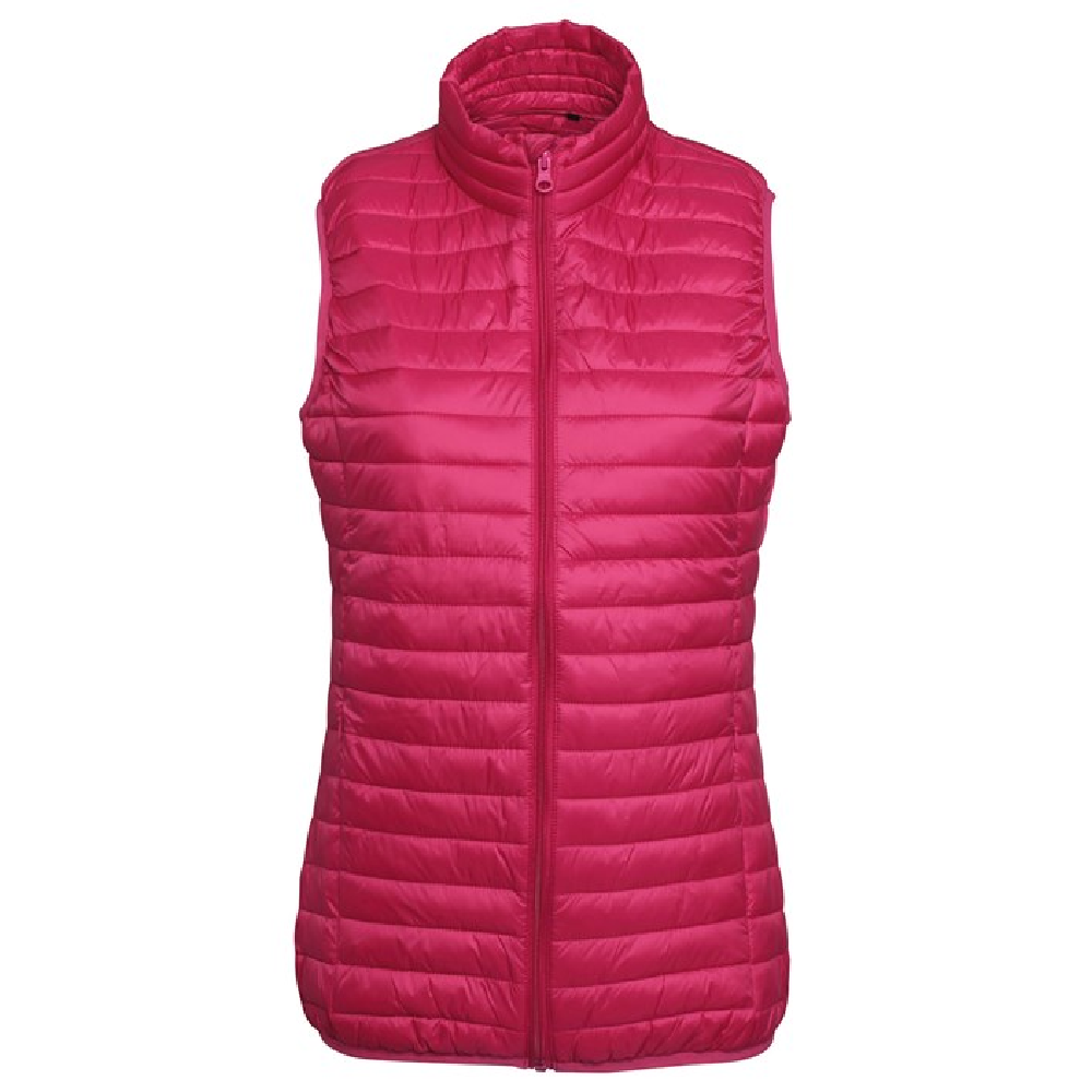 Tribe Women's Padded Gilet Bodywarmer Slim Fit Lightweight with Zipped Pockets