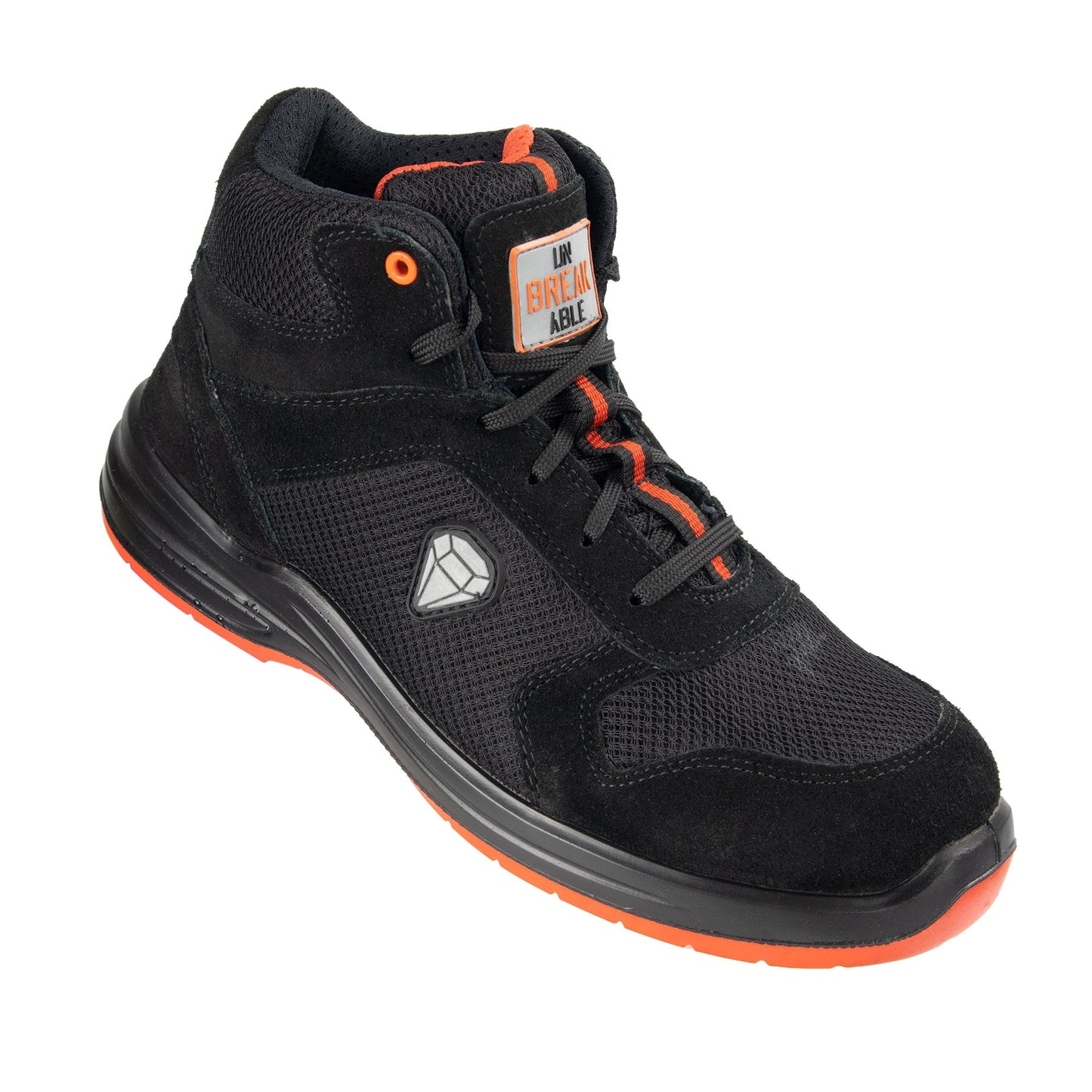 Unbreakable UB Reef Hi S1P Hiker Boot Suede Mesh Anti-Static SRC Safety Footwear
