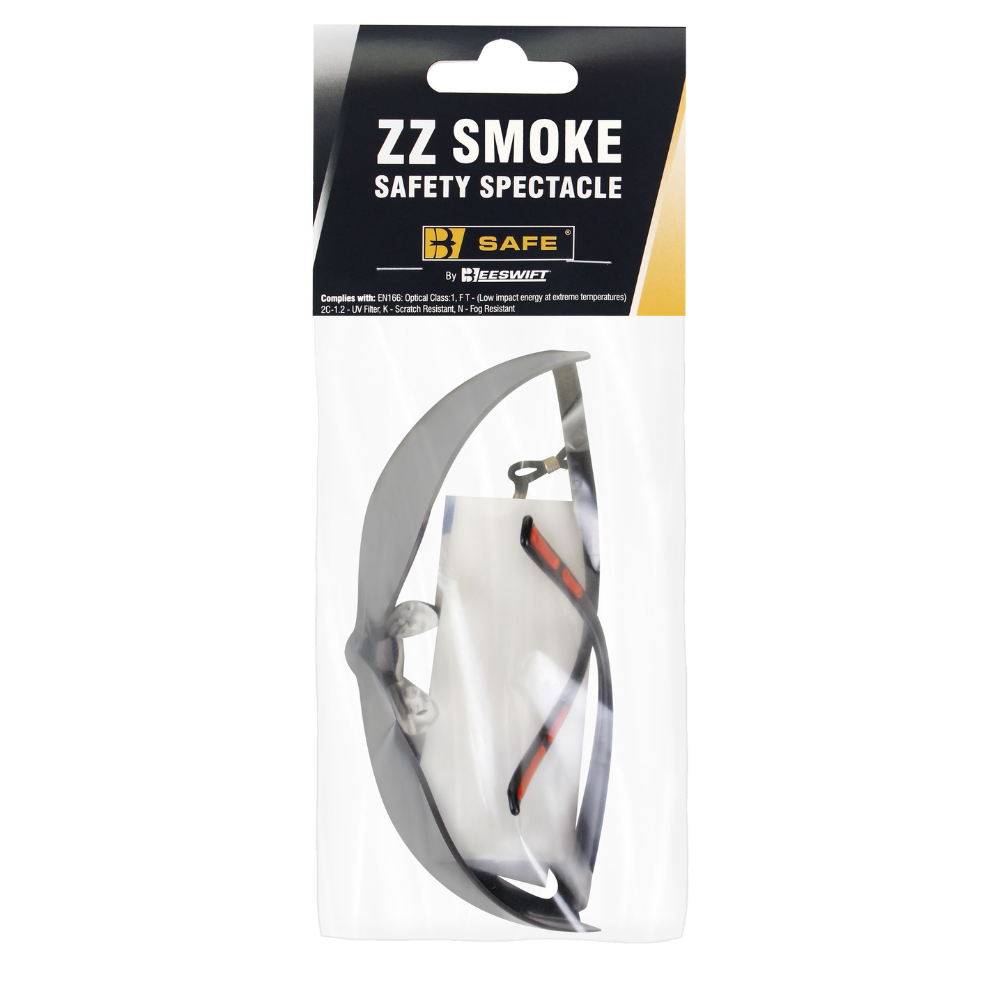 Bsafe Zz Safety Spectacle Lightweight Adjustable Arms Polycarbonate Lens