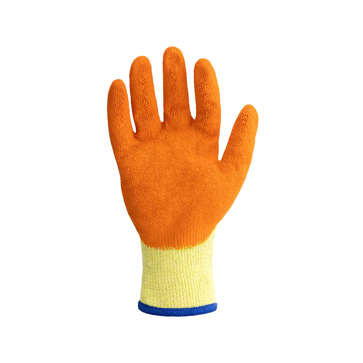 Predator Amber Gloves Polycotton Latex Coated Safety Work Gloves Sizes 7-11