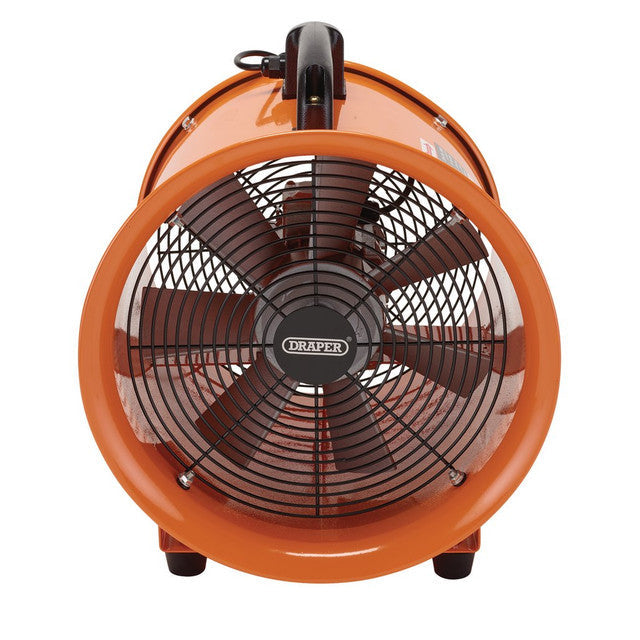 Draper Tools 230V 12" Air Mover Ventilator Blower Fan 350W with Duct Hose