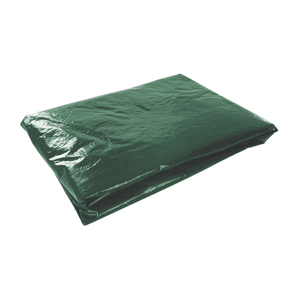 Silverline BBQ Cover Waterproof UV Stabilised Tear-Resistant 100gsm Polyethylene