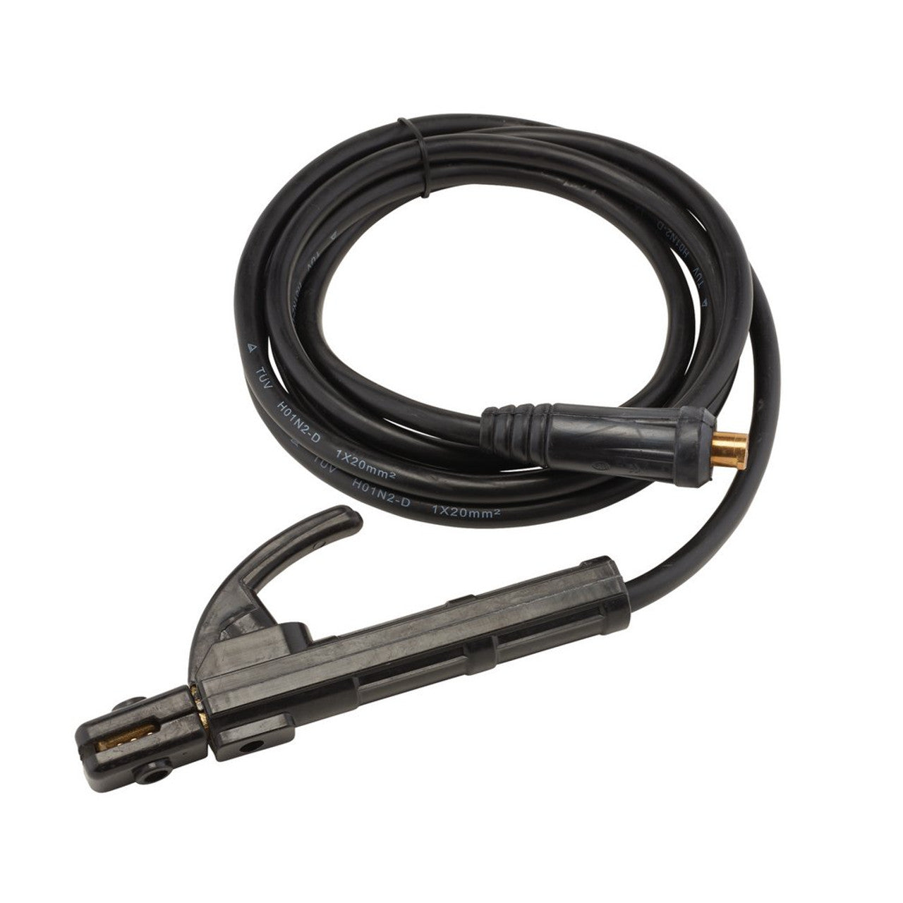 Draper Tools 200A MMA Welding Electrode Holder 3m Cable 35-50 Dinse Plug