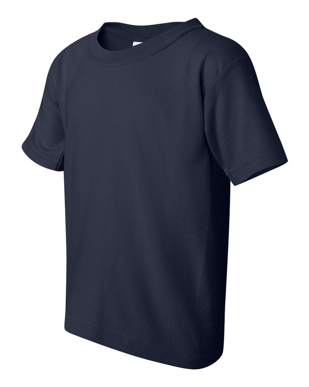 Gildan Heavy Cotton Youth T-Shirt Navy Soft Durable Pre-Shrunk 100% Cotton