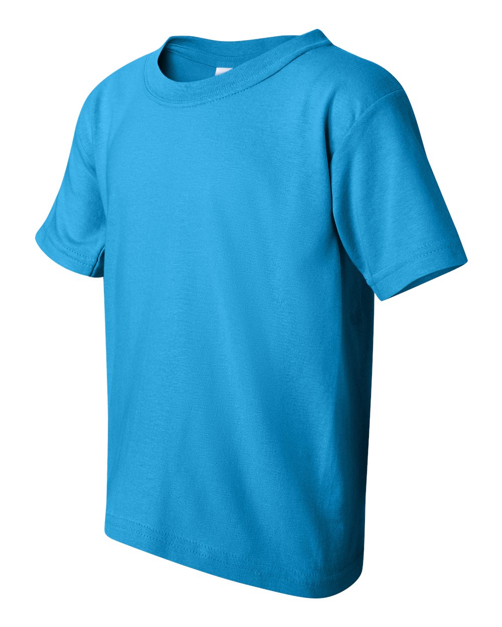 Gildan Heavy Cotton Youth T-Shirt Sapphire Soft Cotton Pre-Shrunk 100% Cotton