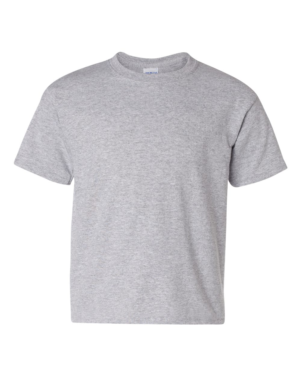 Gildan Heavy Cotton Youth T-Shirt Sport Grey Soft Cotton Pre-Shrunk 100% Cotton