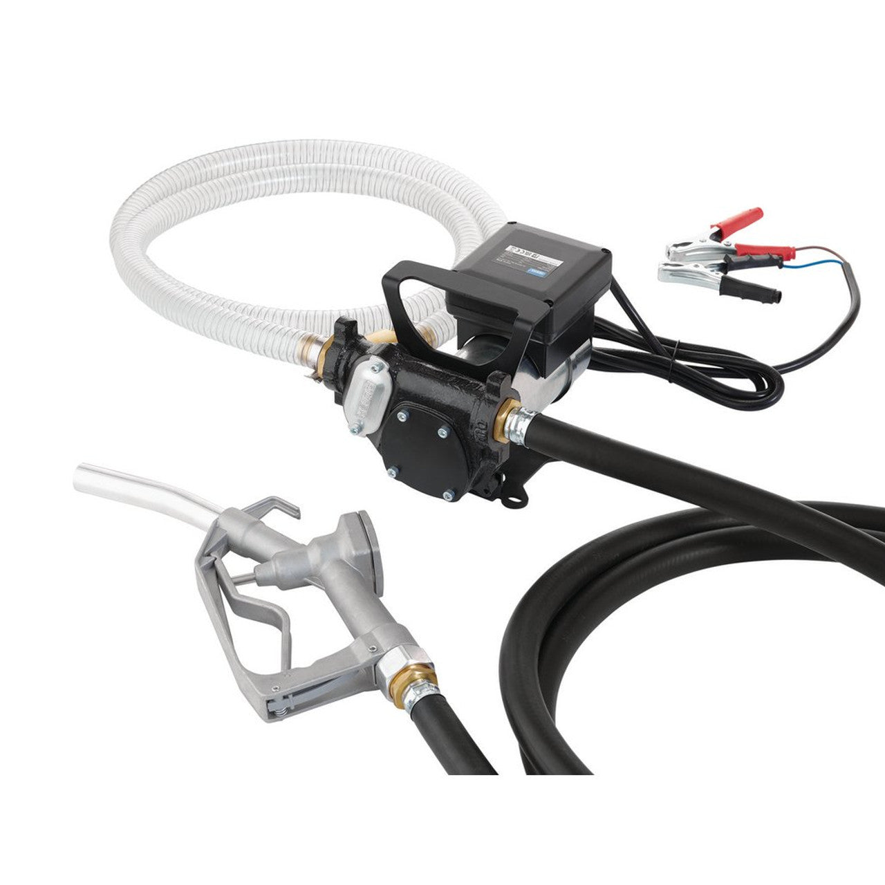 Draper Tools 12/24V Diesel Transfer Pump Self-Priming with Aluminium Nozzle