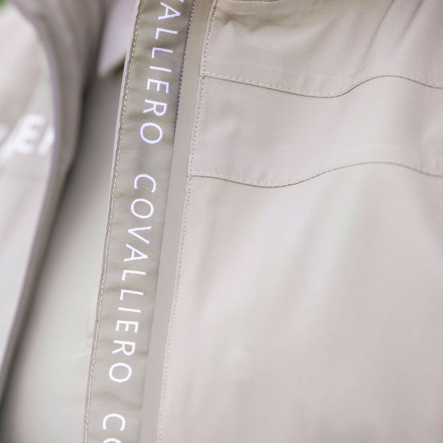 Covalliero Ladies Rain Jacket #colour_beige