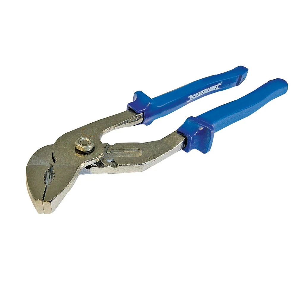 Silverline 250mm Waterpump Pliers with Adjustable Jaws and Slip-Guard Handles