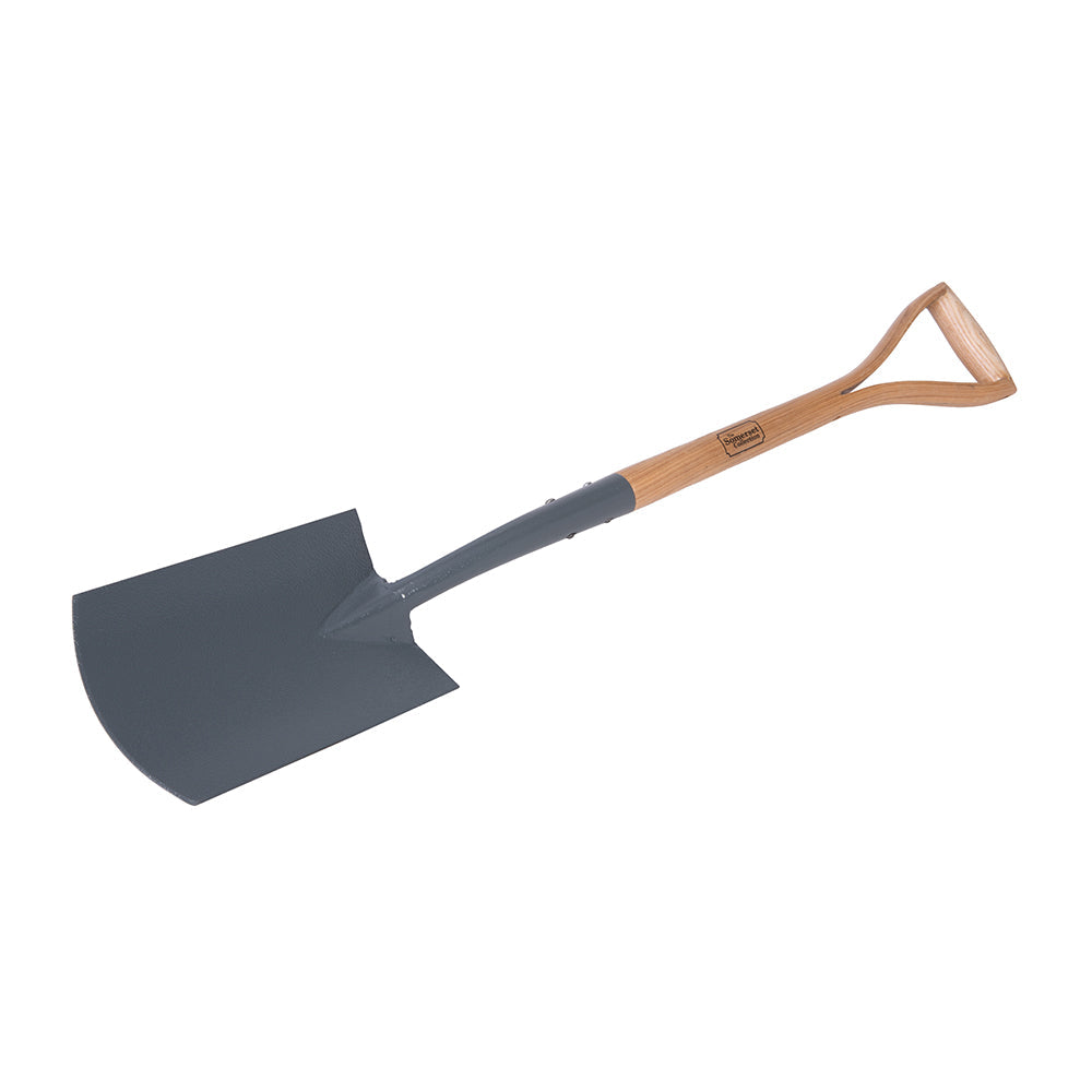Silverline Carbon Steel Digging Spade with Weatherproof YD Handle 280x180mm
