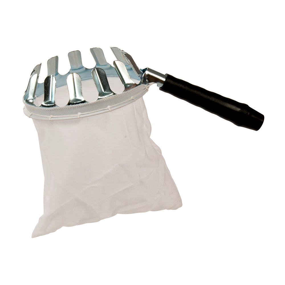 Silverline Fruit Picker with Chrome-Plated Teeth and Cotton Collection Bag