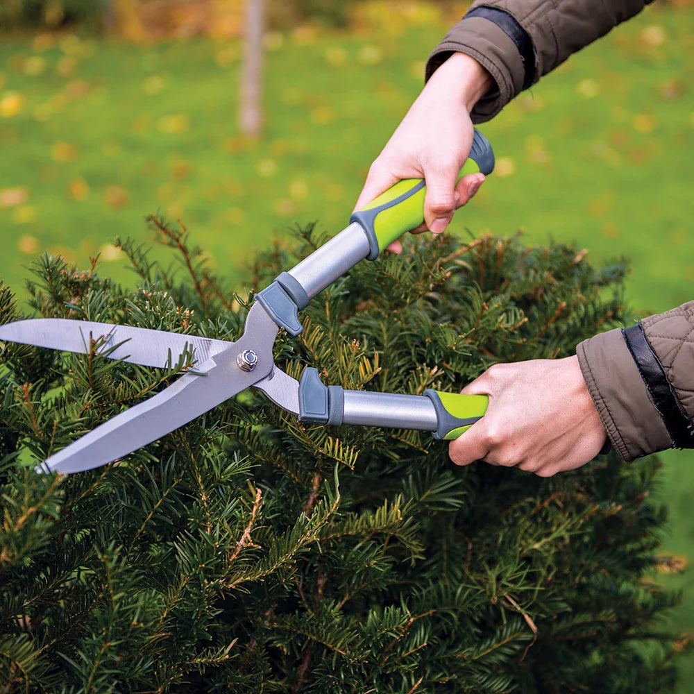 Silverline Hedge Shears Strong Blade Oval Steel Tubing Non-Slip Handles