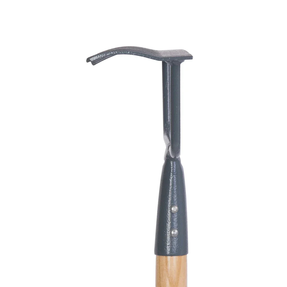 Silverline Carbon Steel Garden Rake with Ash Wood Handle for Soil Levelling