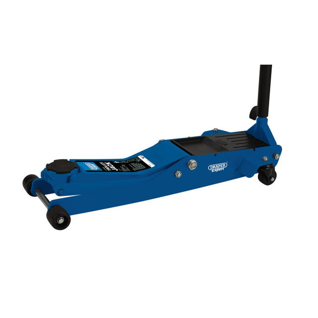 Draper Expert Low Profile Trolley Jack 2 Tonne 75-530mm Quick Lift System