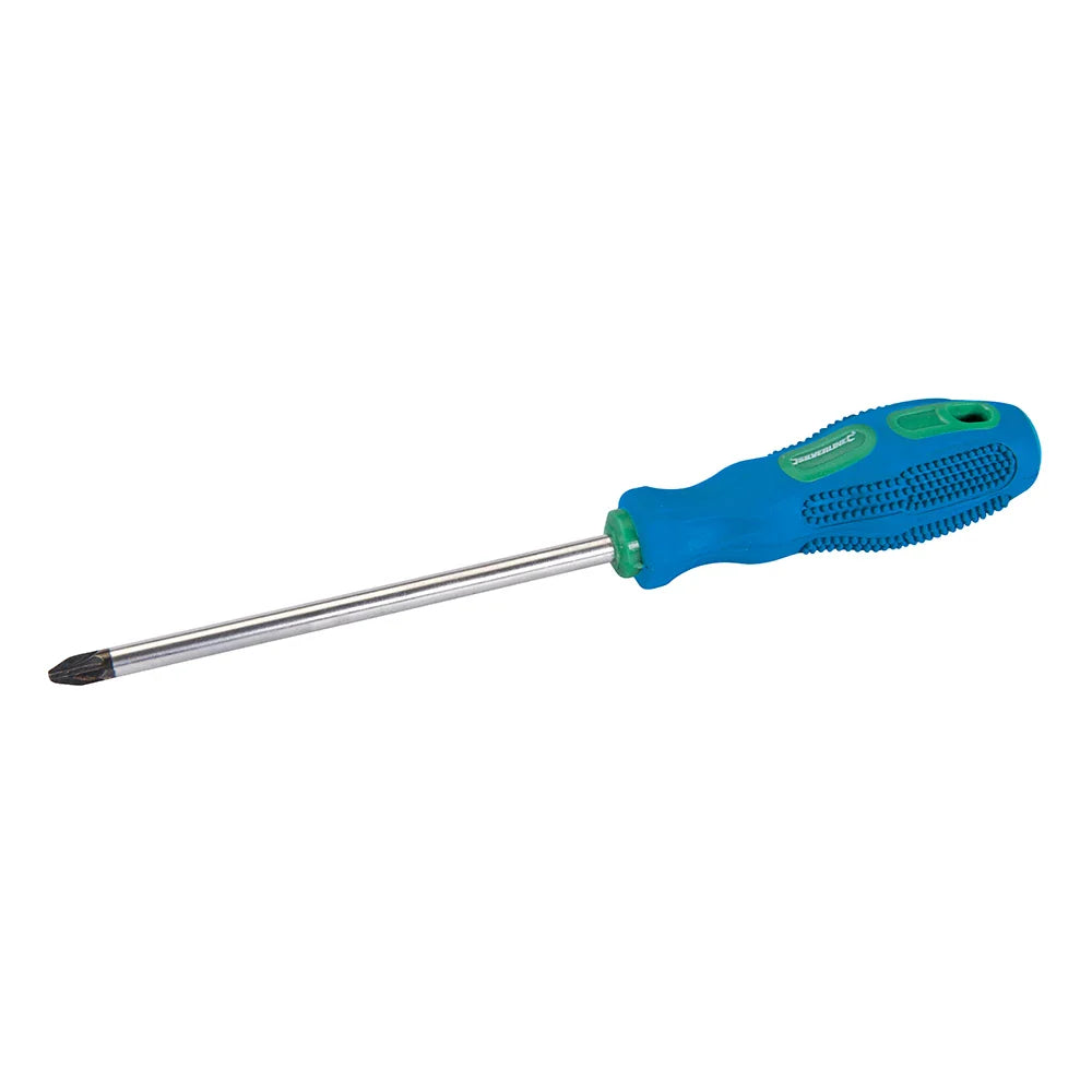 Silverline PZ1 General Purpose Screwdriver 75mm Chrome Vanadium Soft Grip