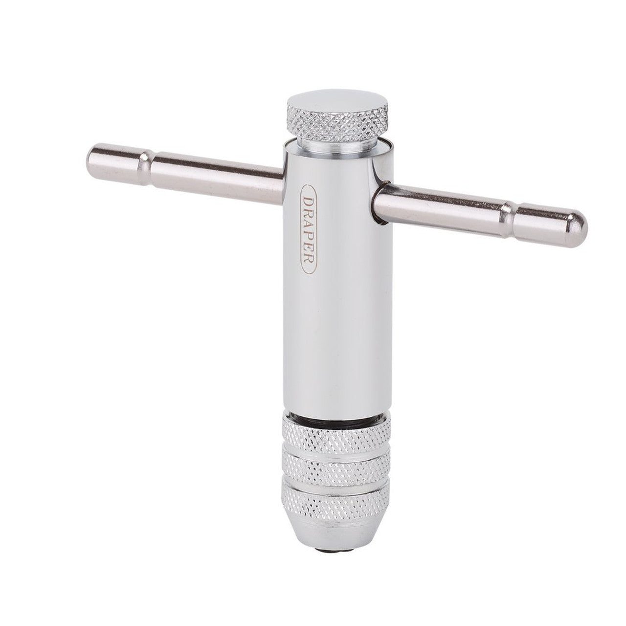 Draper Tools Ratchet Tap Wrench M3-M8 Steel Body with Sliding T-Bar