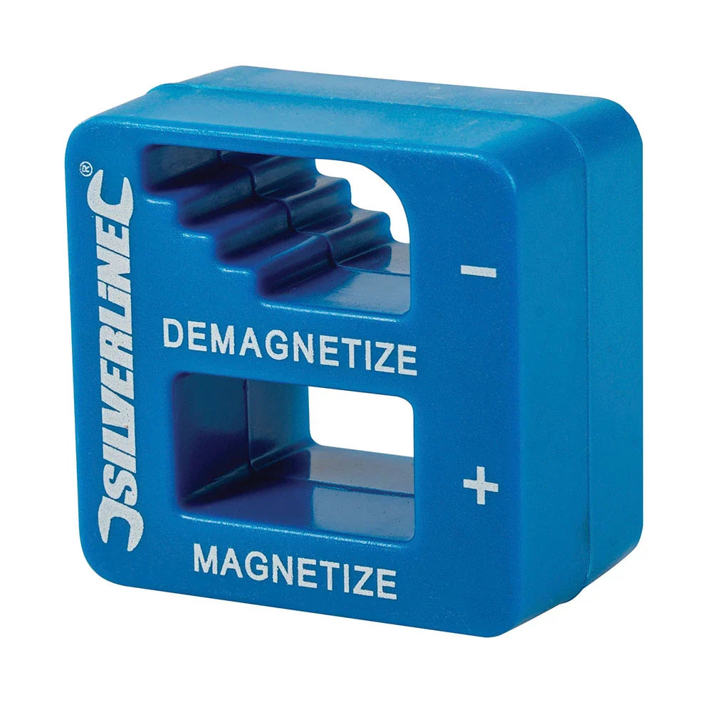 Silverline Magnetiser Demagnetiser Tool for Screwdrivers Tweezers Compact Design