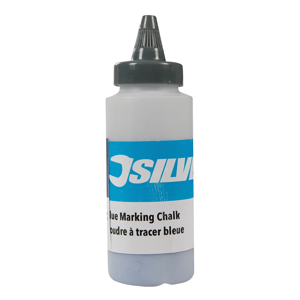 Silverline 3:1 Fast Rewind Chalk Line Set with Metal Claw and Level 3Pce