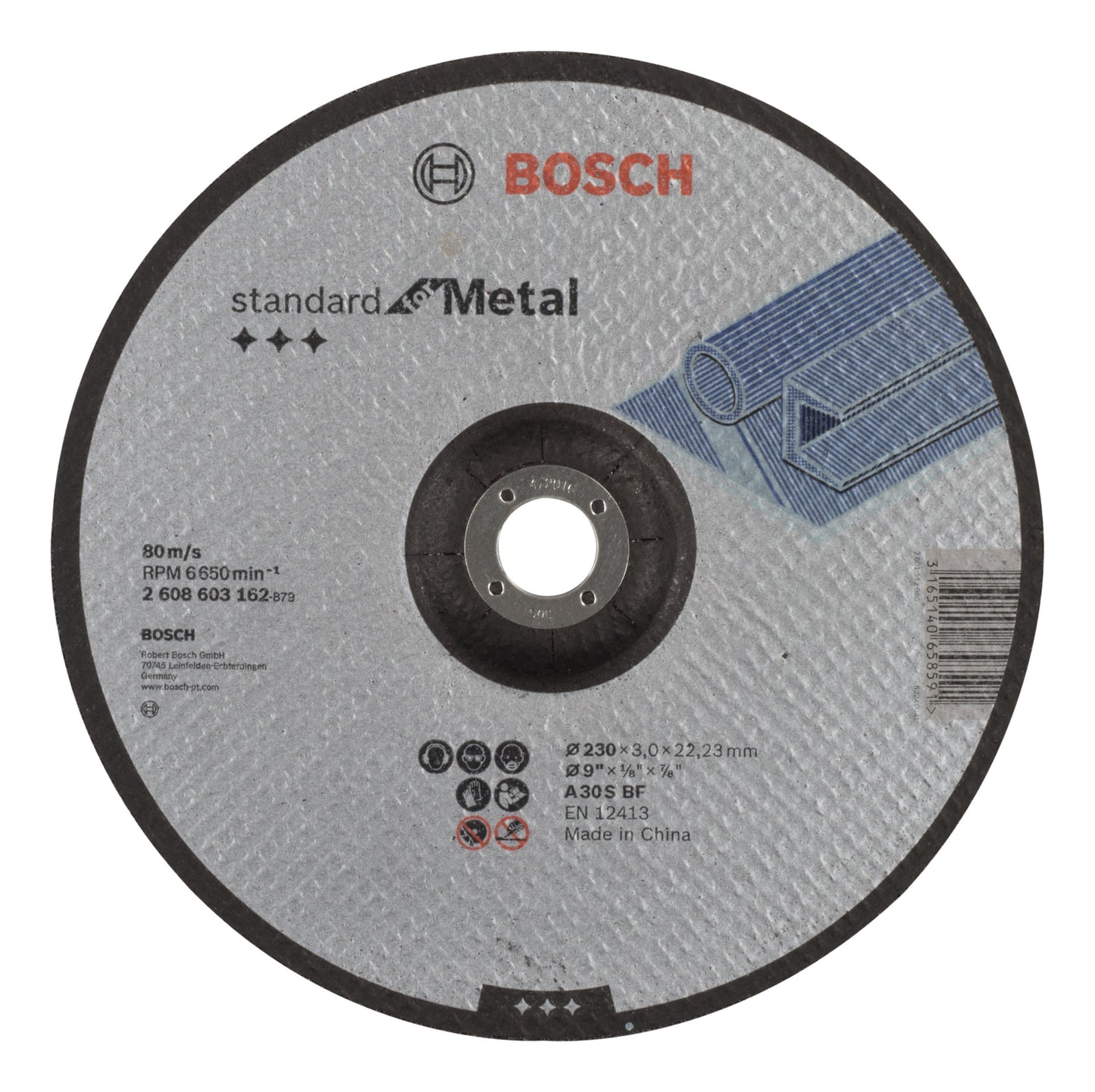 Bosch Professional 230mm Metal Cutting Disc A 30 S BF for Angle Grinders