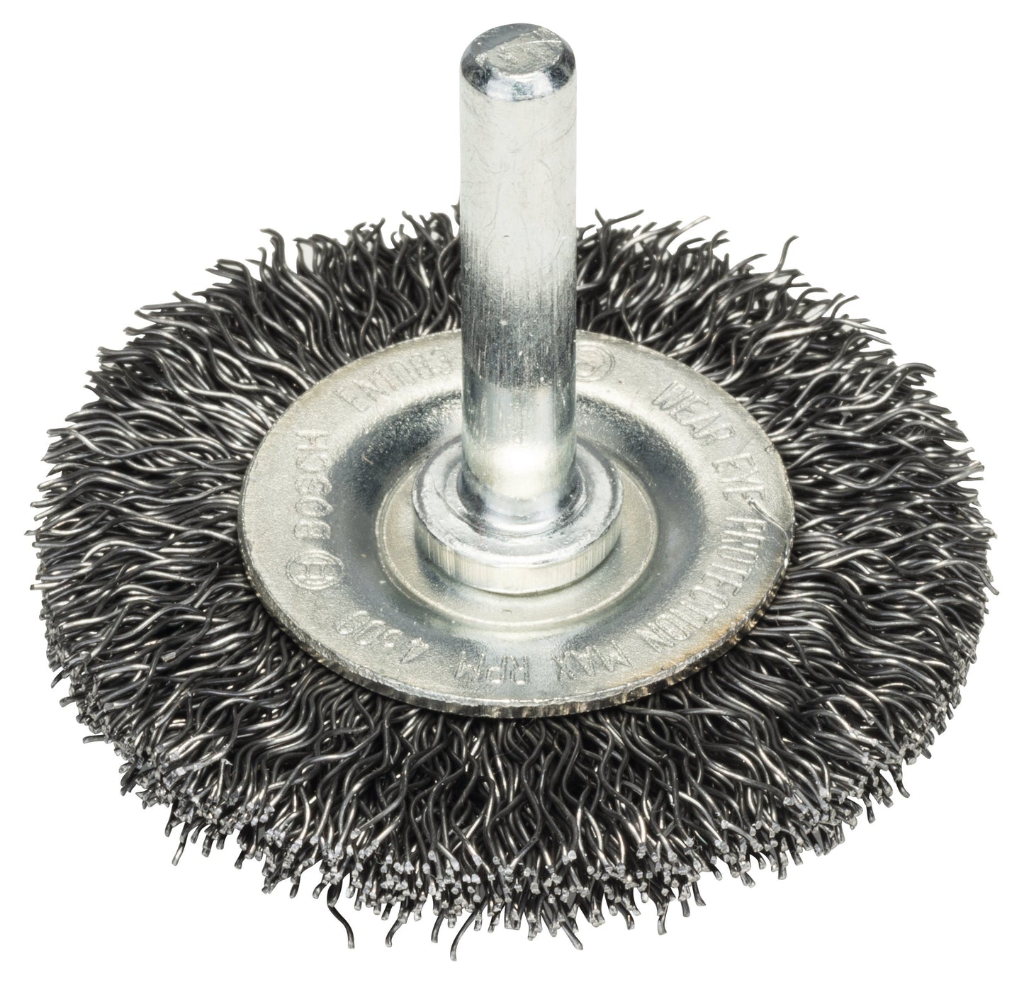 Bosch Professional Crimped Wire Wheel 50mm Diameter 8mm Arbor Steel Brush
